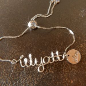 Custom Wire Name Bracelet Personalized Bracelet